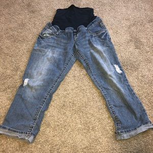 Wall Flower | XL | Maternity Capris